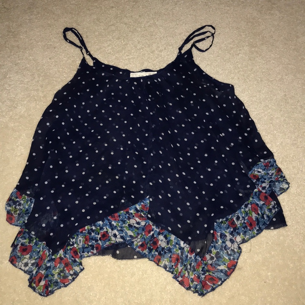 Cute polka dotted blouse